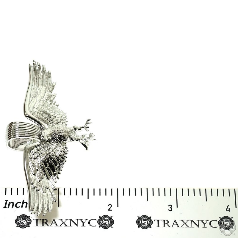 TraxNYC Silver Eagle Pendant, photo 6 of 7
