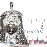 TraxNYC Silver Jesus Pendant Set 28026 - Image 13