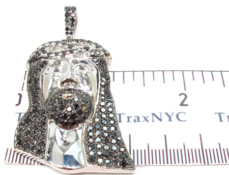 TraxNYC Silver Jesus Pendant Set 28026 - Image 13