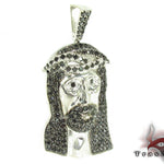 TraxNYC Silver Jesus Pendant Set 28026 - Image 4
