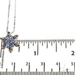 TraxNYC Snowflake Sapphire Necklace 67584 - Image 5