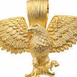 TraxNYC 14K Gold Eagle Pendant 66355