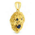 TraxNYC Blue Sapphire Lion Pendant 66831