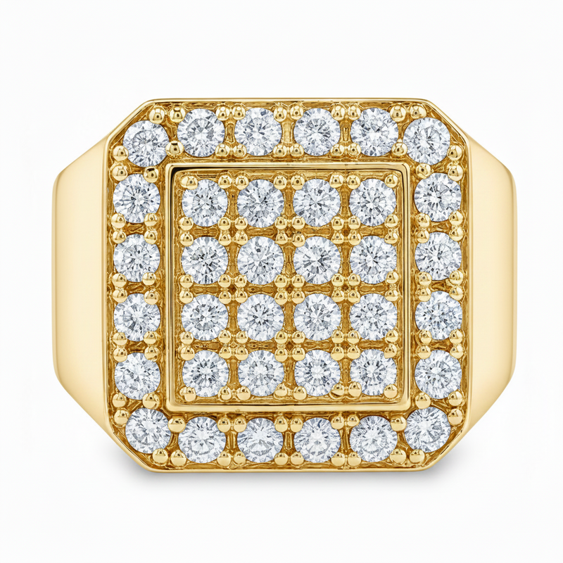 TraxNYC Heavy 14K Gold Ring 6200