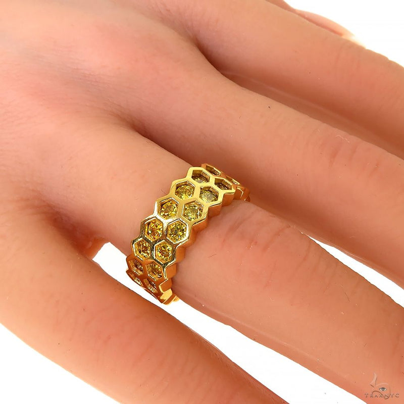 TraxNyc Honeycomb Ring 70019 - Image 7
