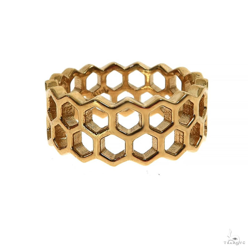 TraxNyc Honeycomb Ring 70021 - Image 1