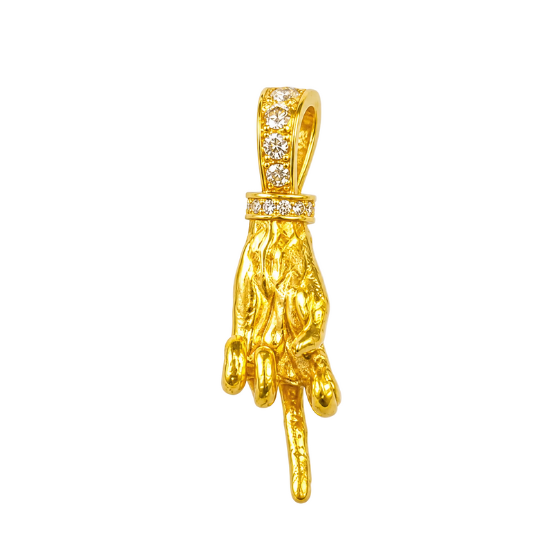 Trax Personal Piece in 24K gold, view 4