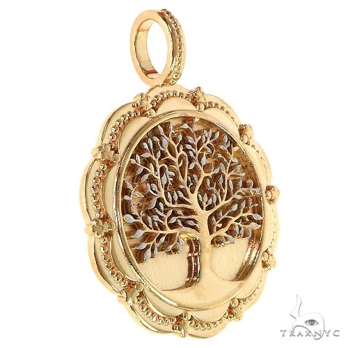 14K Gold Tree Of Life Pendant, photo 2 of 7