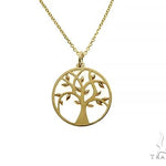 14K Gold Tree of Life Necklace  52548 - Image 3