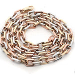 Tri-Tone Link Cable Chain 24 Inch 6.8mm 70638 - Image 5