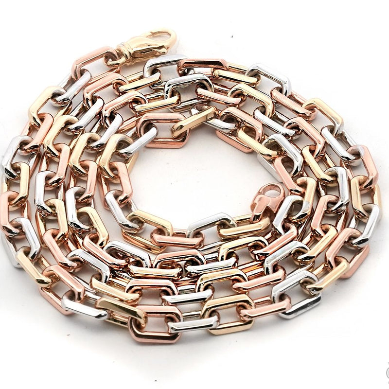 Tri-Tone Link Cable Chain 24 Inch 6.8mm 70638 - Image 5