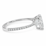 Triad Pear Engagement Ring 71551