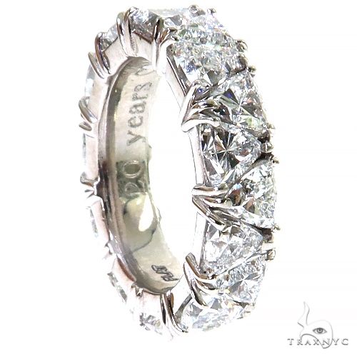 Trillion Cut Lab-Grown Diamond Eternity Ring, photo 2 of 4