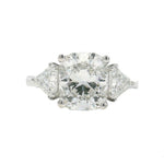 Trilogy Cushion Glow Engagement Ring 70688 - Image 1