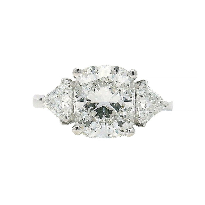 Trilogy Cushion Glow Engagement Ring 70688 - Image 1