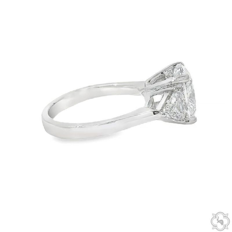 Trilogy Cushion Glow Engagement Ring 70688 - Image 4