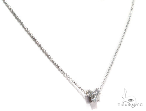 Triple Diamond Necklace 40935 - Image 3