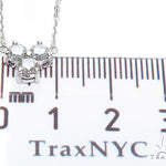 Triple Diamond Necklace 40935 - Image 9