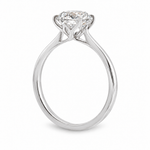 Tulip Crown Portuguese Diamond Engagement Ring 71789