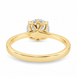 Tulip Crown Portuguese Diamond Engagement Ring 71789