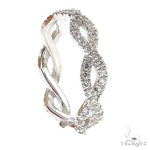 Twisted Eternity Diamond Wedding Band 68986 - Image 2