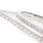 Two Finger Prong Diamond Ring 43358 - Image 3