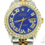 Two Tone Diamond DateJust 36mm Rolex Watch 65814 - Image 1