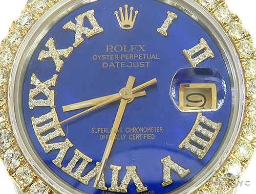 Two Tone Diamond DateJust 36mm Rolex Watch 65814 - Image 4