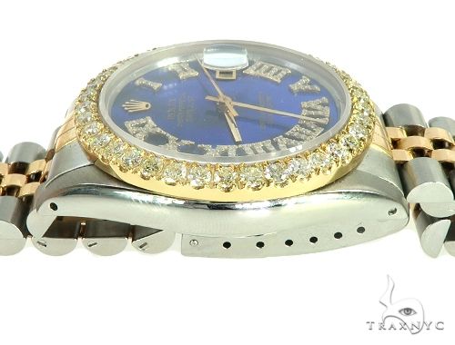 Two Tone Diamond DateJust 36mm Rolex Watch 65814 - Image 7