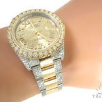 Two Tone Mens Diamond DateJust 41mm Rolex Watch 65813 - Image 11