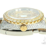 Two Tone Mens Diamond DateJust 41mm Rolex Watch 65813 - Image 5