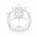 UFO Silver Diamond Ring 71601