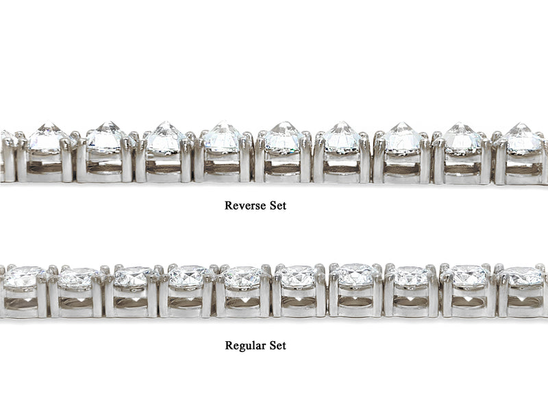 14K Gold tennis chain, 5.9 mm, photo 6 of 8