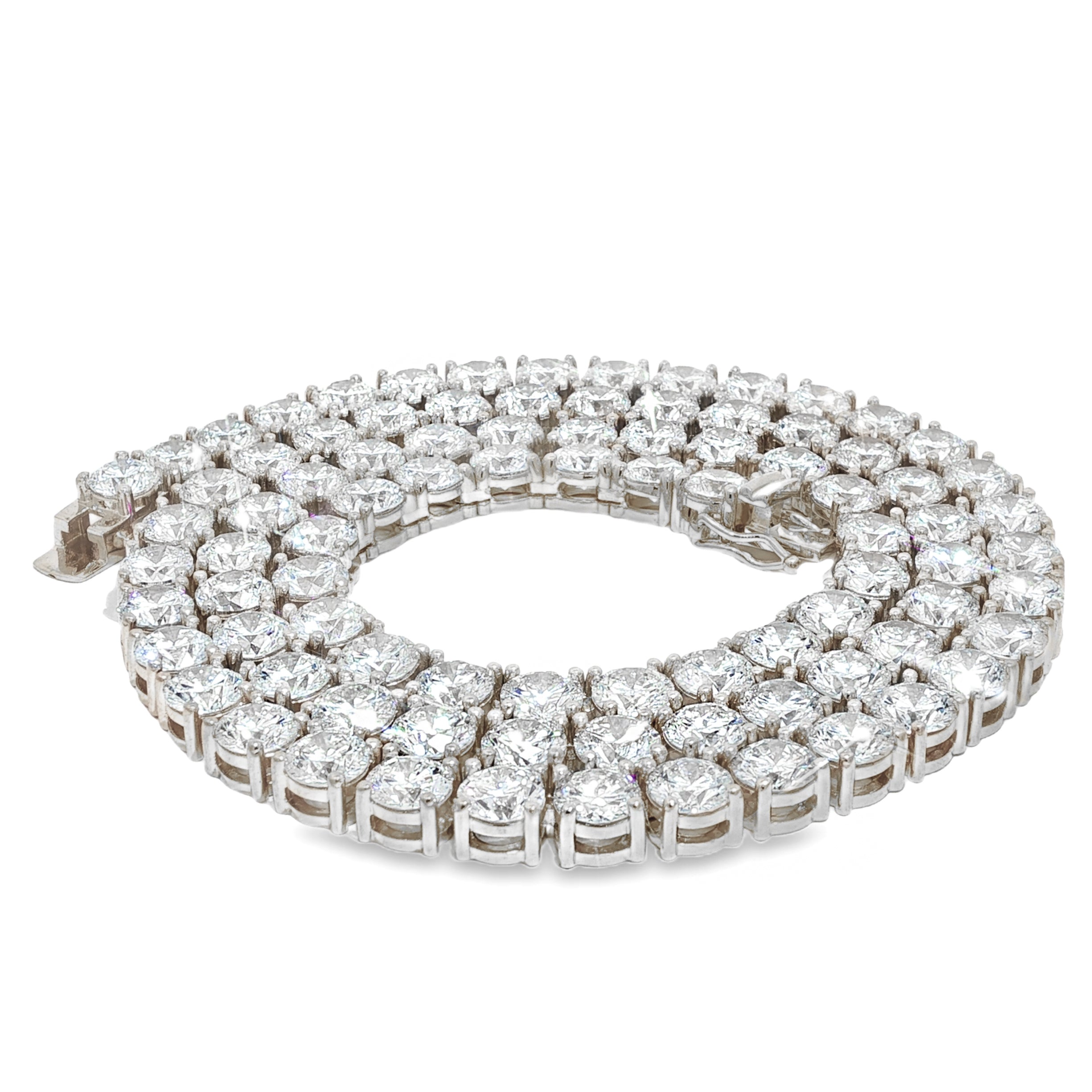 75 Pointer Diamond Tennis Chain 70918 – TraxNYC