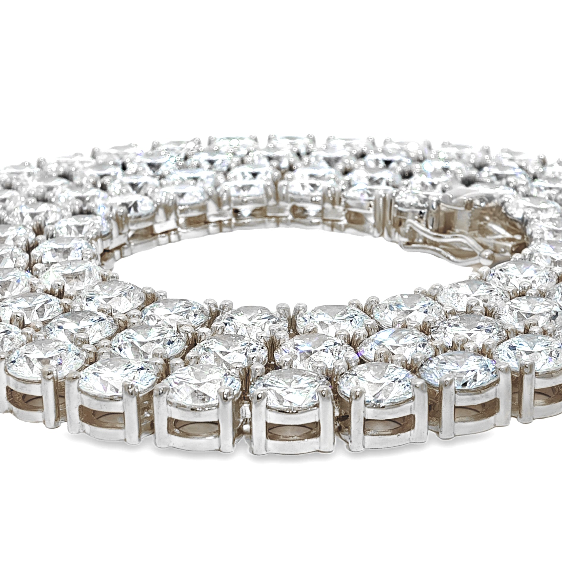 75 Pointer Diamond Tennis Chain 70918 | TraxNYC