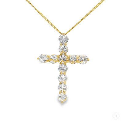 Upside Down Diamond Cross Set 70985