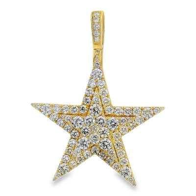 Iced Out Star Pendant 71010
