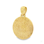 Circular Pendant With Jesus Head Set 71008