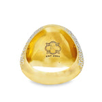 Circular Mens Ring With Jesus Head 71015