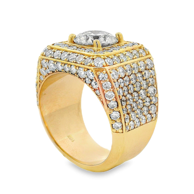 Iced Out Mens Ring 71014