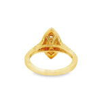 Marquise Cluster Diamond Engagement Ring 71017