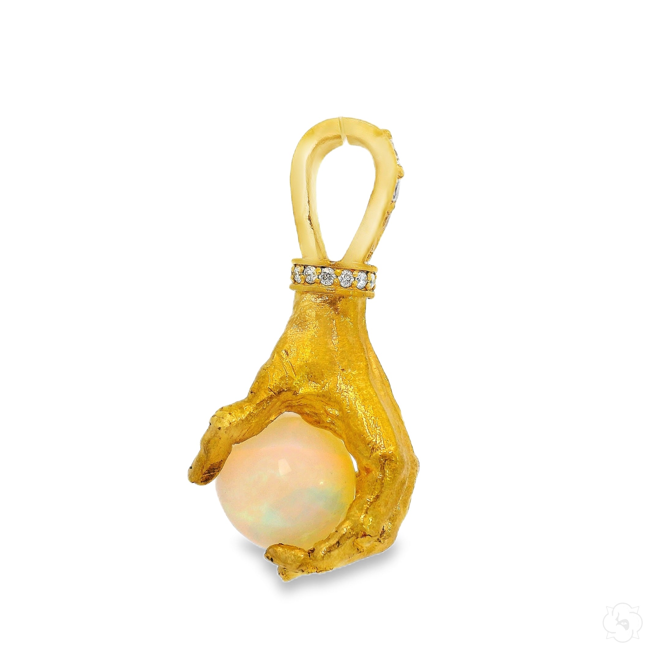 Buy One of One 24k Gold Hand of Trax Pendant 71020 – TraxNYC