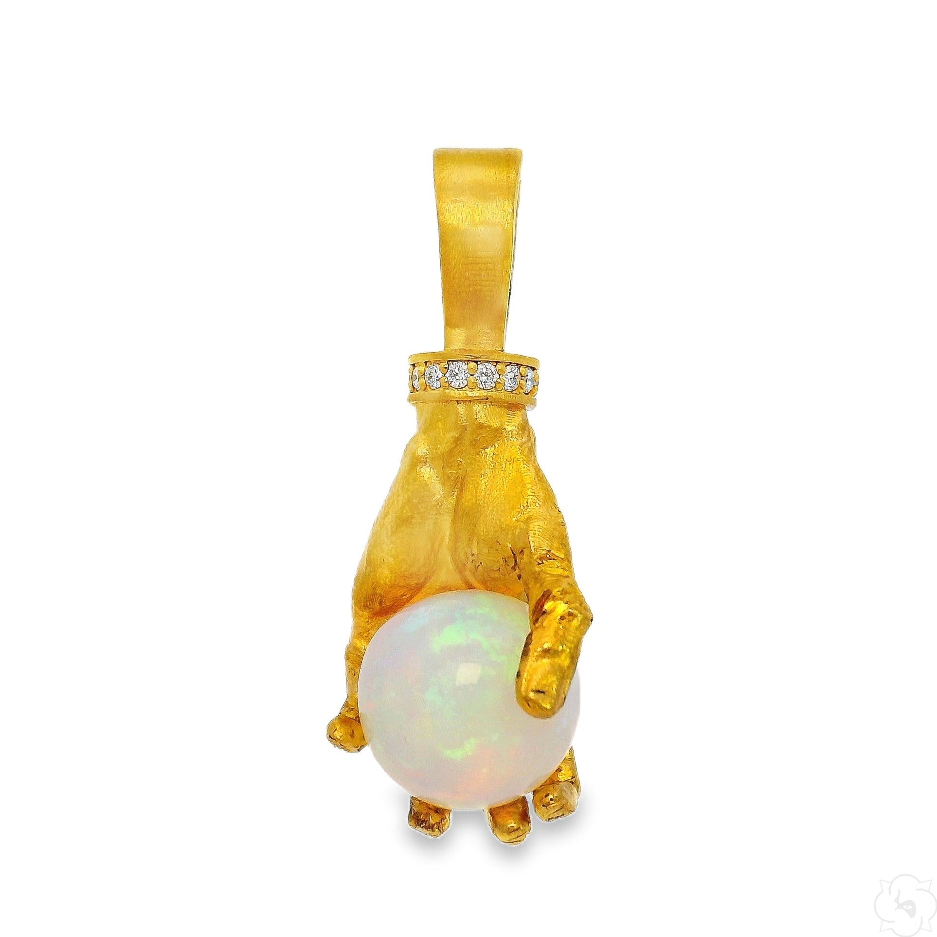Buy One of One 24k Gold Hand of Trax Pendant 71020 – TraxNYC