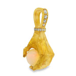 One of One 24k Gold Hand of Trax Pendant 71020