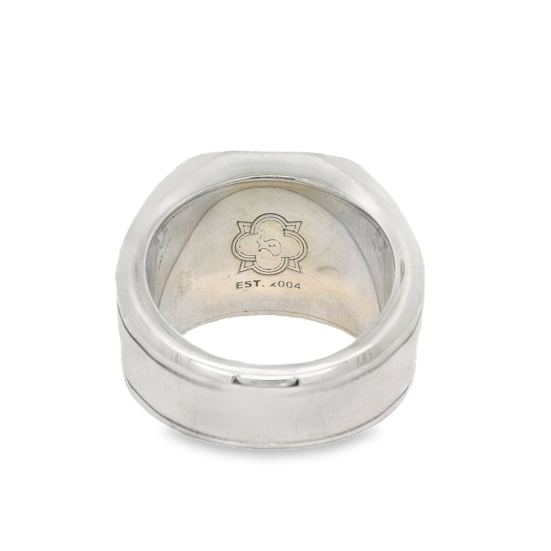 Carnelian Silver Ring With Natural Diamonds 71024