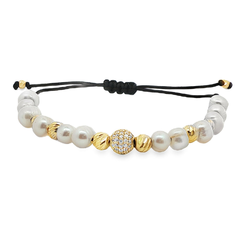Pearl Bead Accent Bracelet 71023
