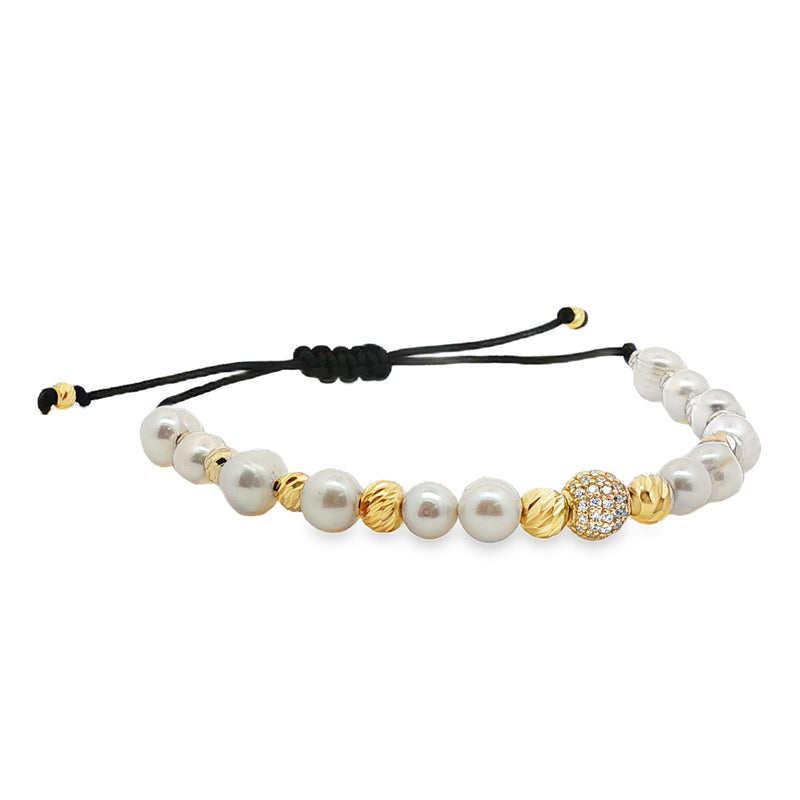 Pearl Bead Accent Bracelet 71023