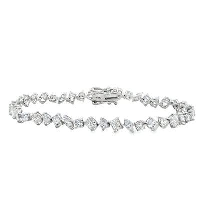 Harmony of Shapes Diamond Bracelet 71307