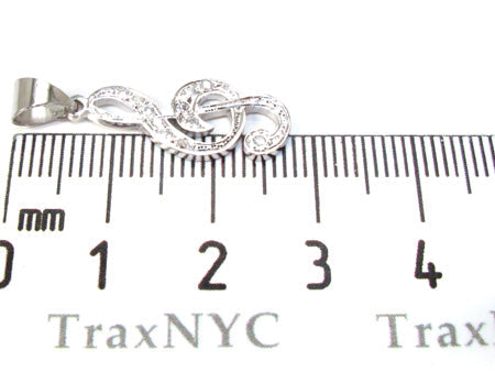 Unisex 14K Gold Diamond Pendant, photo 7 of 8