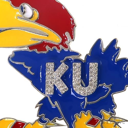 University Of Kansas 'KU' College Logo Pendant 68662 - Image 2